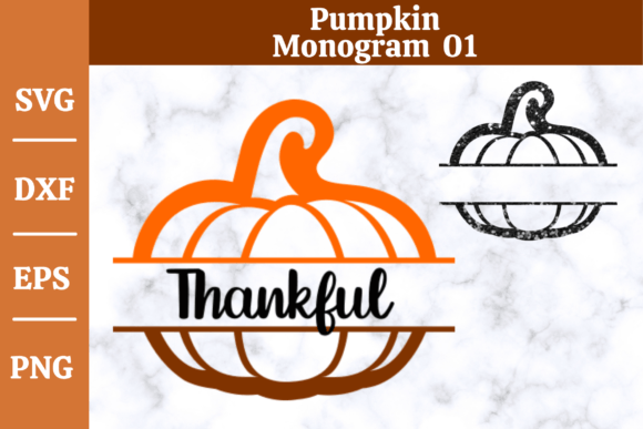 Download Pumpkin Monogram SVG,Fall, Halloween #01 - Monogram Collection