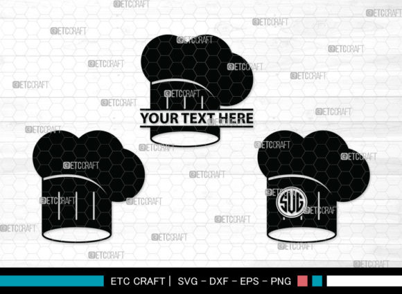 Download Chef Hat Monogram | Chef Svg | Cook SVG - Monogram Collection