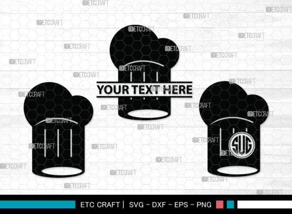 Download Chef Hat Monogram  | Chef Svg | Cook SVG - Monogram Collection