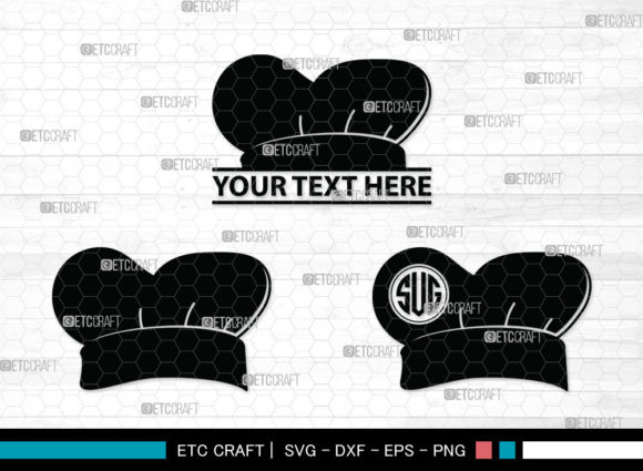 Download Chef Hat Monogram  | Chef Svg | Cook SVG - Monogram Collection