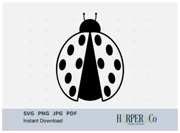 Download Ladybug Outline 2 SVG PNG Cut EPS File - Eps file Collection