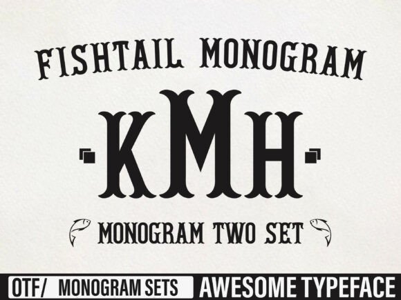 Download Fishtail Monogram - Monogram Collection