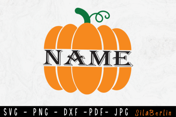 Download Split Pumpkin Monogram Svg, Pumpkin Svg - Monogram Collection